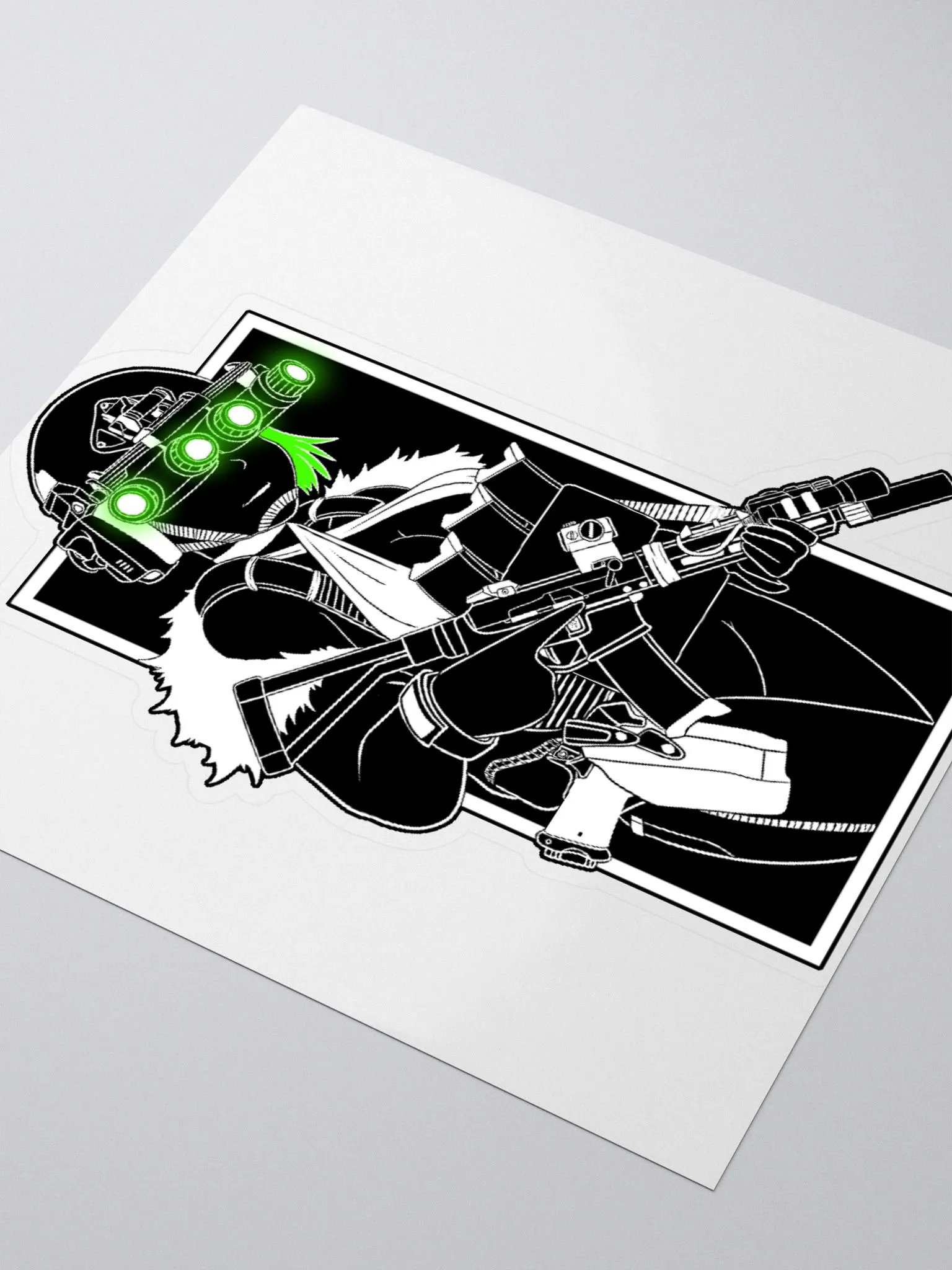 BRN-180 Pickle Chan Sticker product image (3)