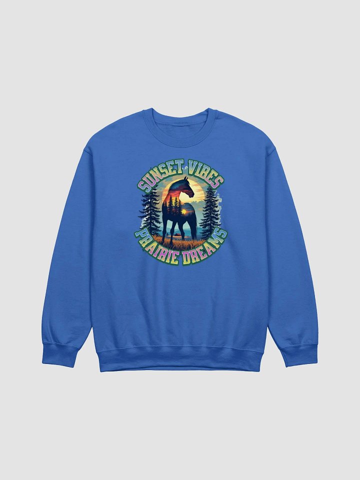 Sunset Vibes Prairie Dreams Horse Comfort Crewneck Sweatshirt product image (17)