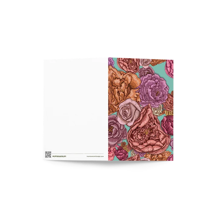 Victoria - Roses & Peonies Note Card product image (4)