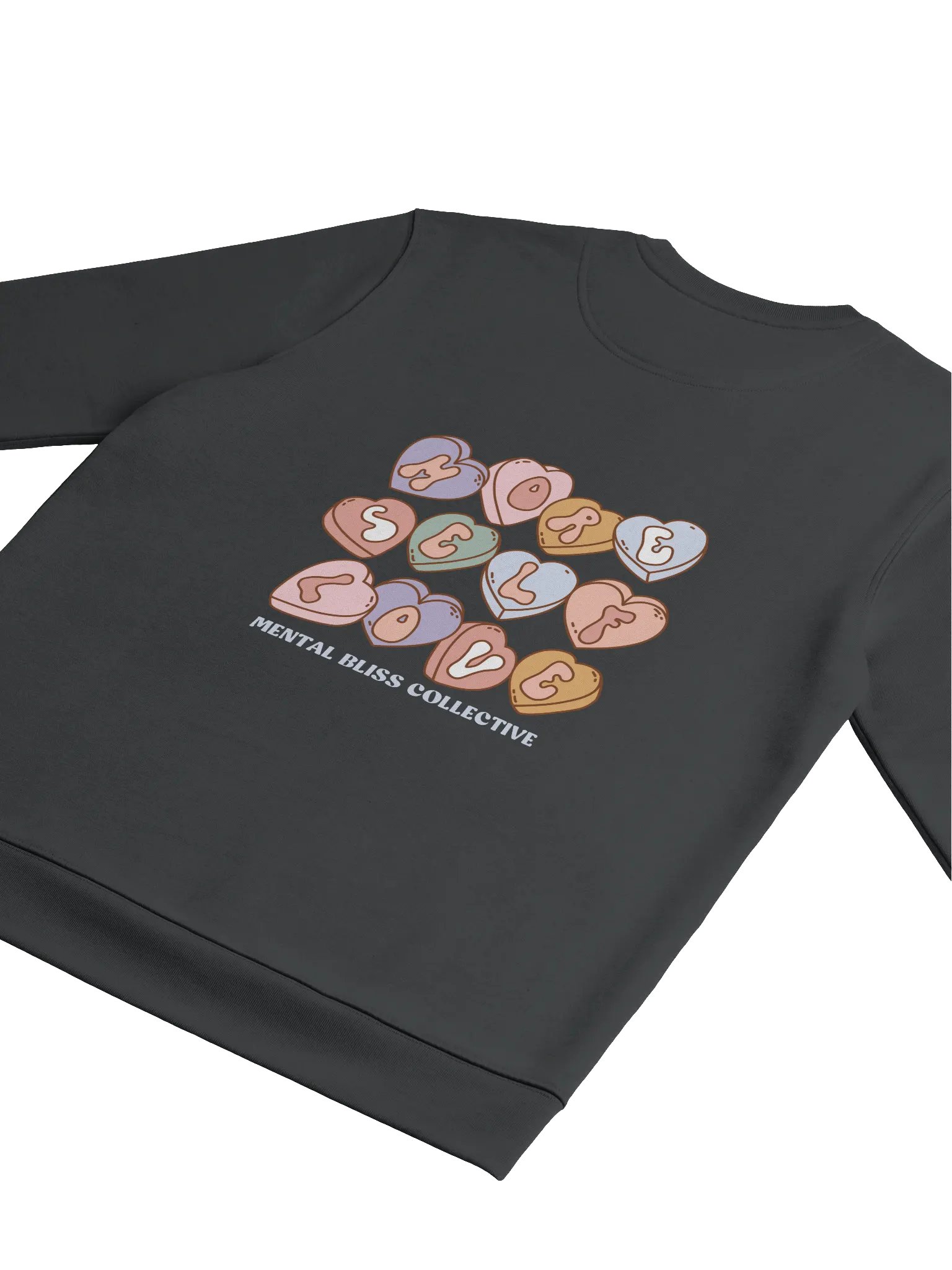 "More Self Love" Eco Sweatshirt - A Reminder to Embrace Yourself Crewneck product image (4)
