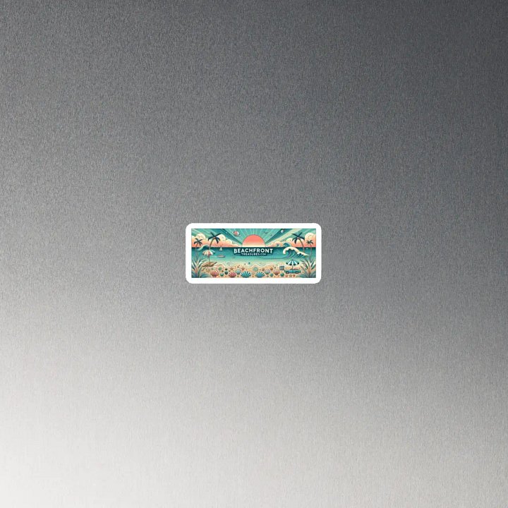 Beachfront Delights Die-Cut Magnets product image (4)