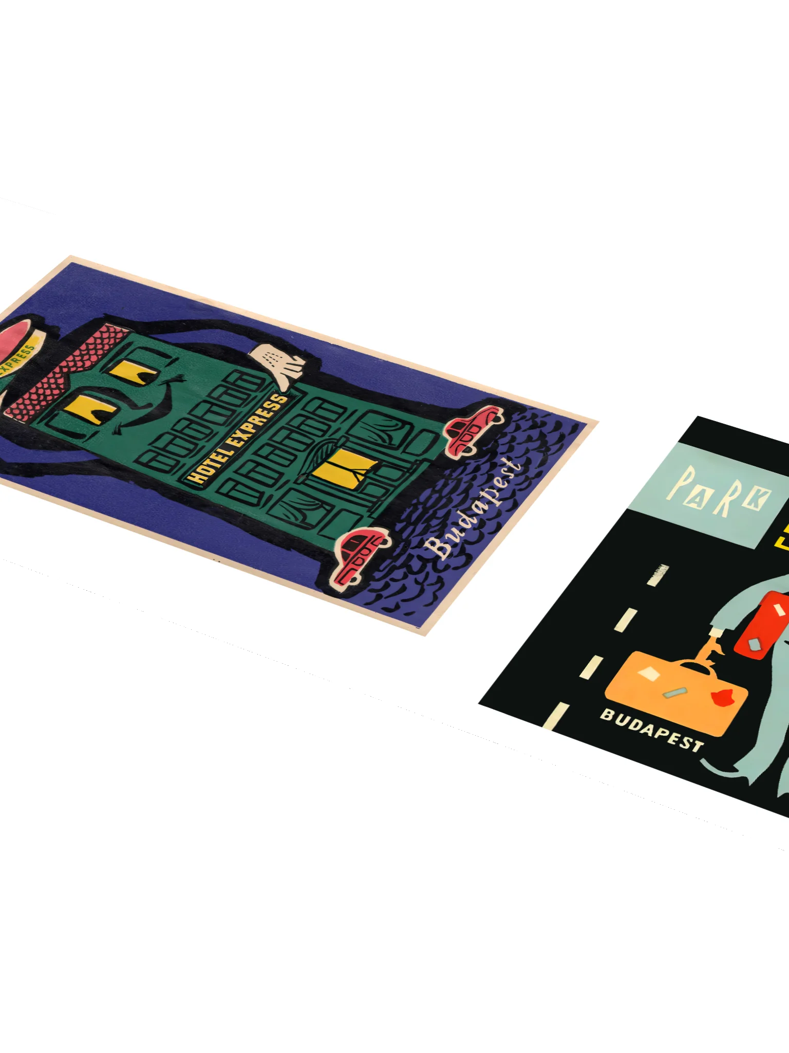 Budapest Hotel Stickers-Set 1 product image (4)