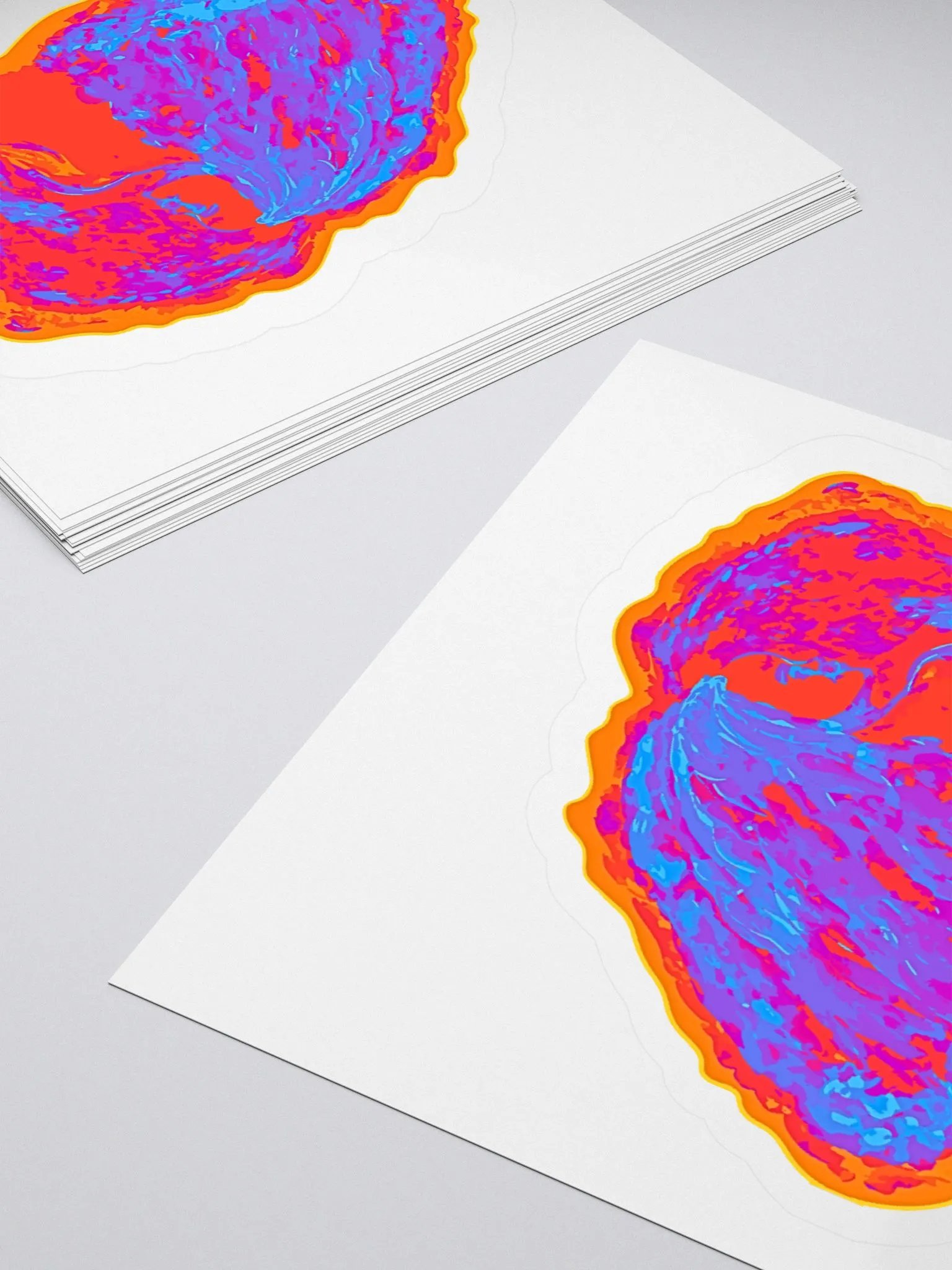 SUNLIGHT HEAT WAVE STICKER product image (3)