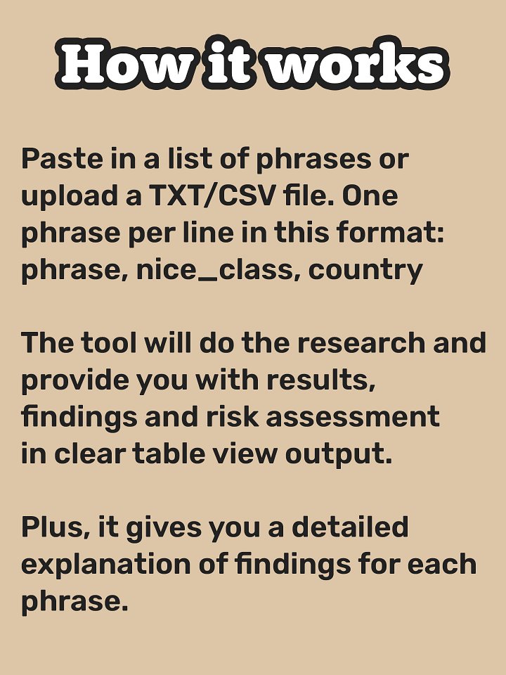 Sip & Sell Trademarks — Quick Trademark Checker (Custom GPT) product image (2)