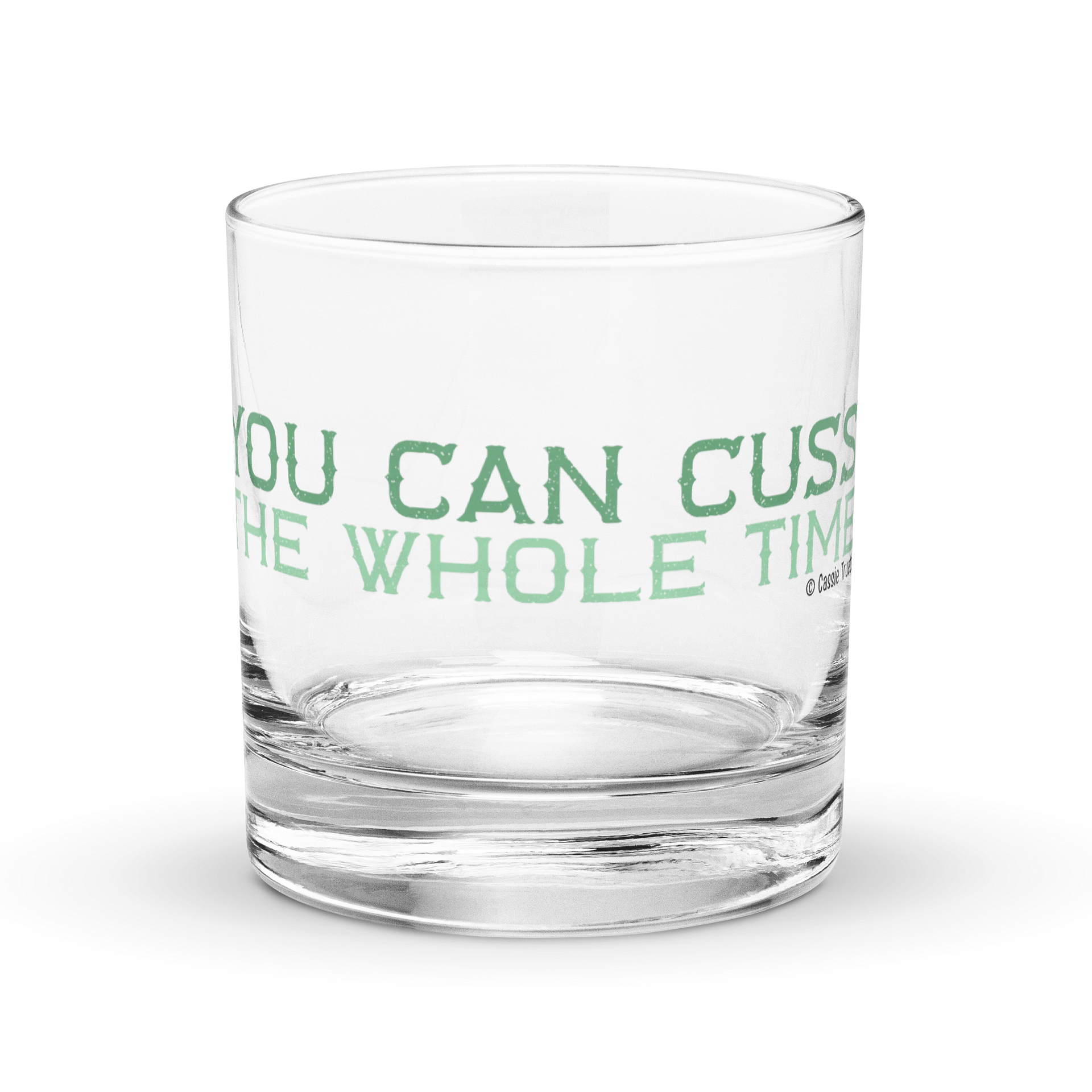Whittaker Motto Rocks Glass - KUD Edition product image (1)