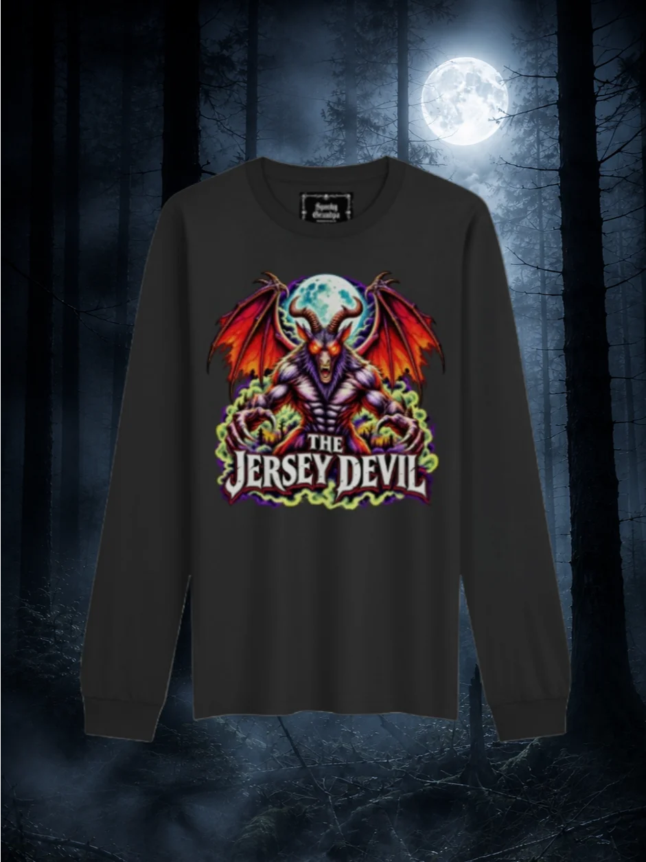 Jersey Devil: Neon Nightmares – Long Sleeve Shirt product image (1)