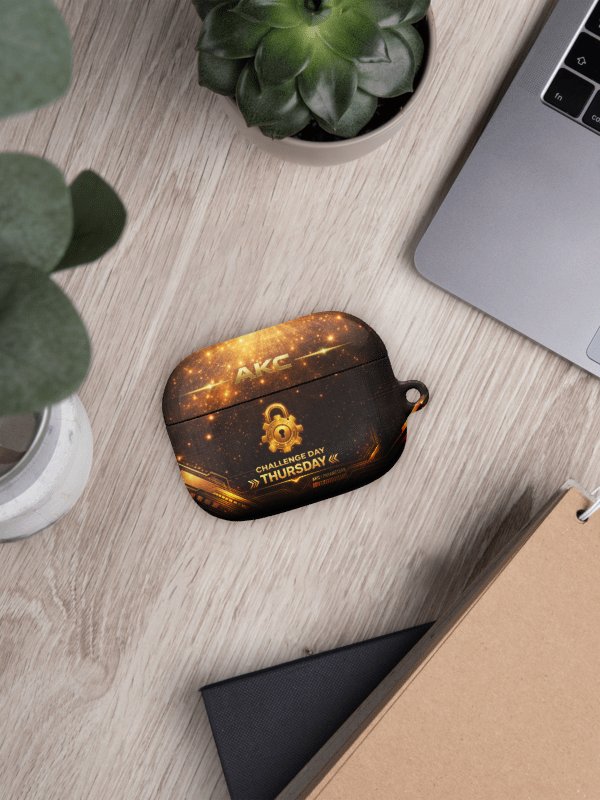 • AKC // Challenge Day Thursday AirPods® Case (Gen 3 / Pro Gen 1 / Pro Gen 2) | Arkfall Kitty Collective product image (6)
