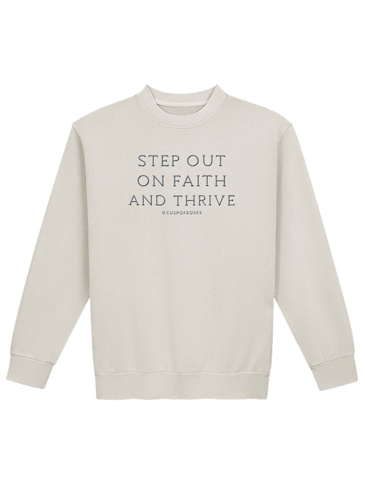 s.o.o.f.a.t. grey embroidered sweatie product image (1)