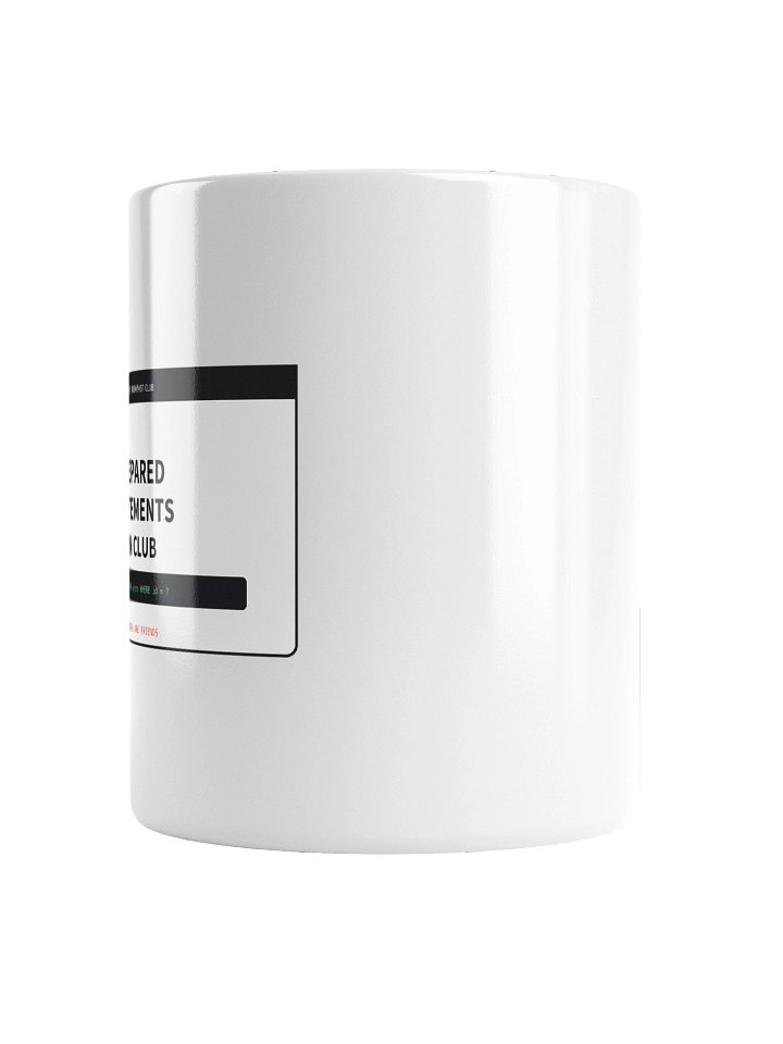 Prepared Statements Fan Club Mug product image (2)
