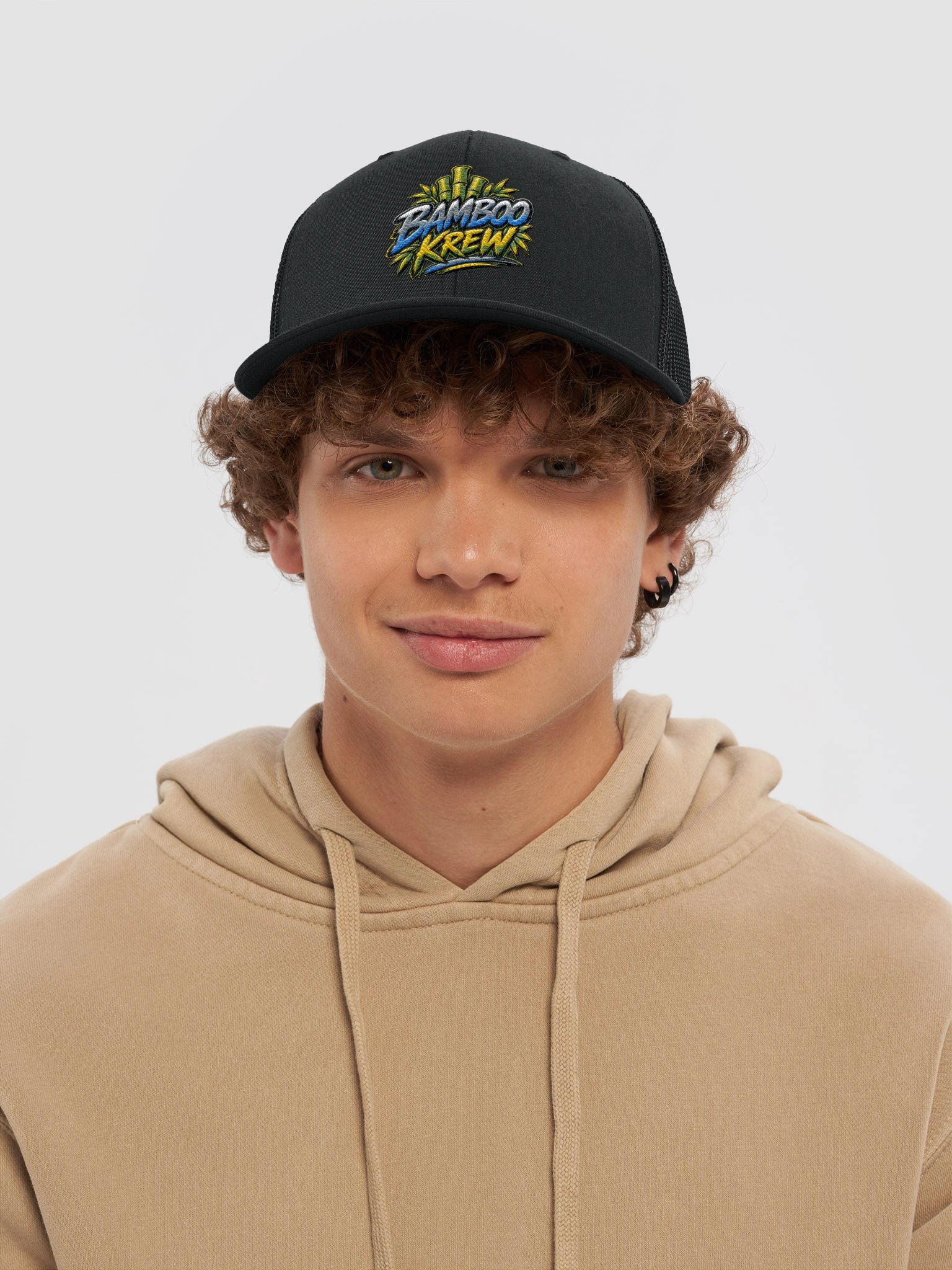 Bamboo Krew Graphic Trucker Hat product image (14)