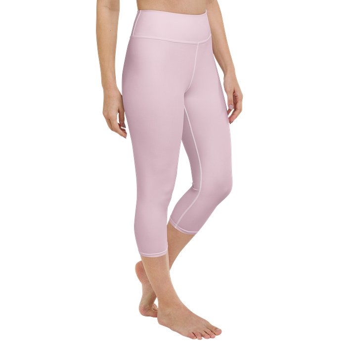 Clinical Capri Leggings (Pink Lace) product image (2)