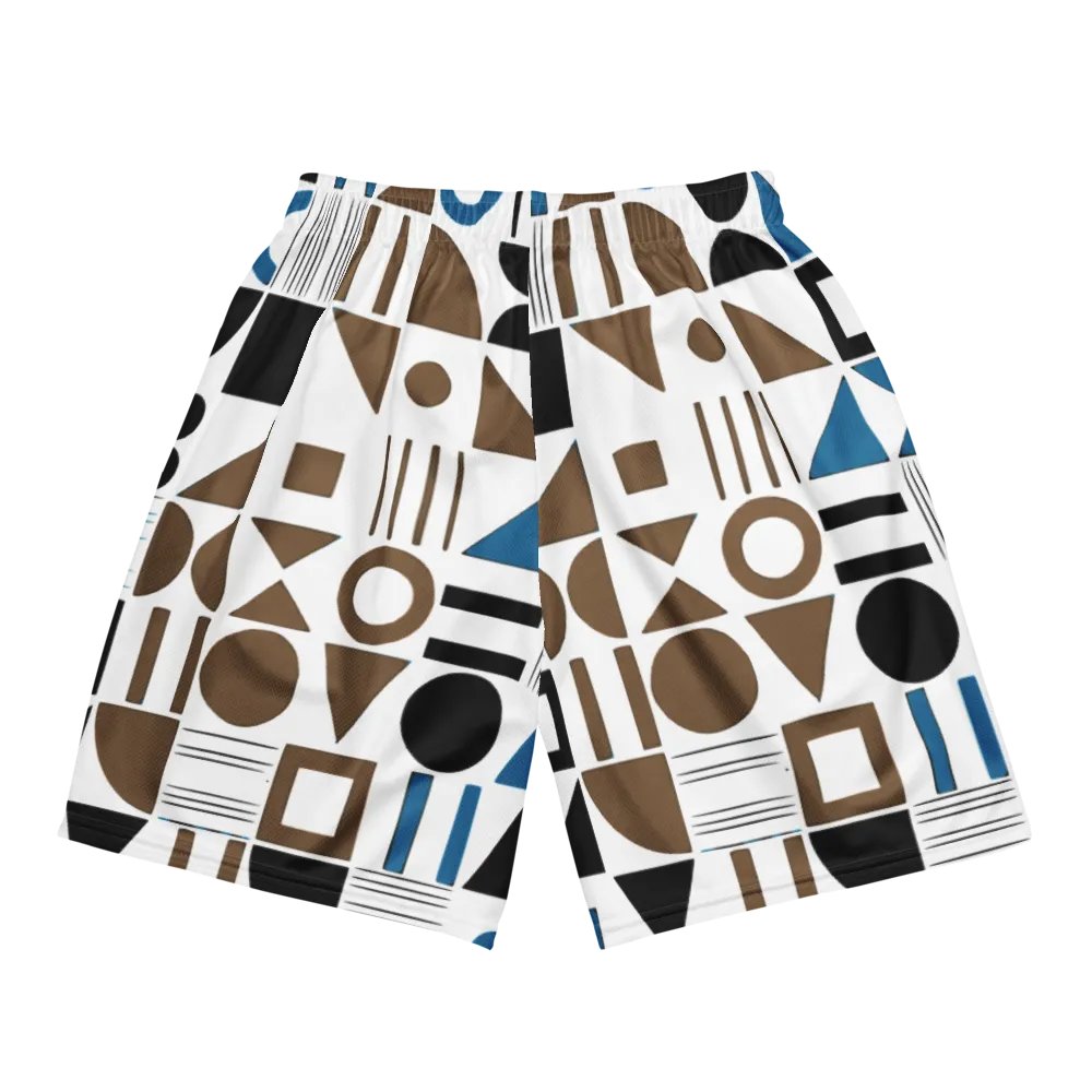 DTAC Modern geometric pattern sport short product image (6)