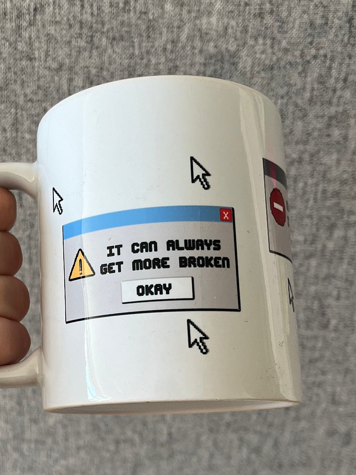 Error Message Mug product image (1)