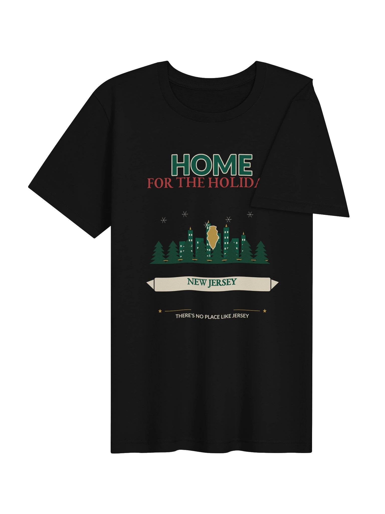 Home for the Holidays New Jersey T-Shirt product image (5)