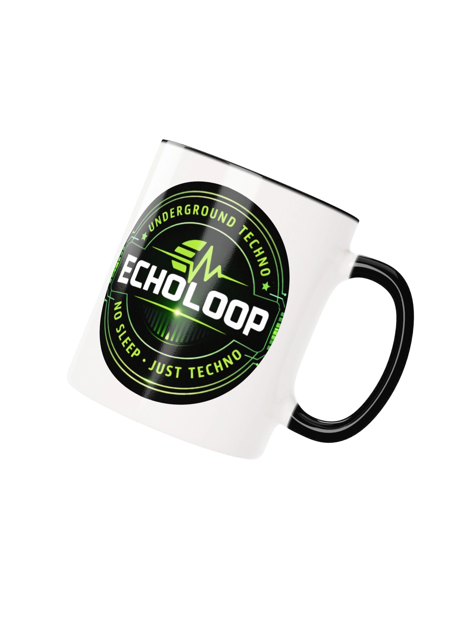 EchoLoop Minimal Logo Mug | Underground Energy Edition ⚡ product image (23)