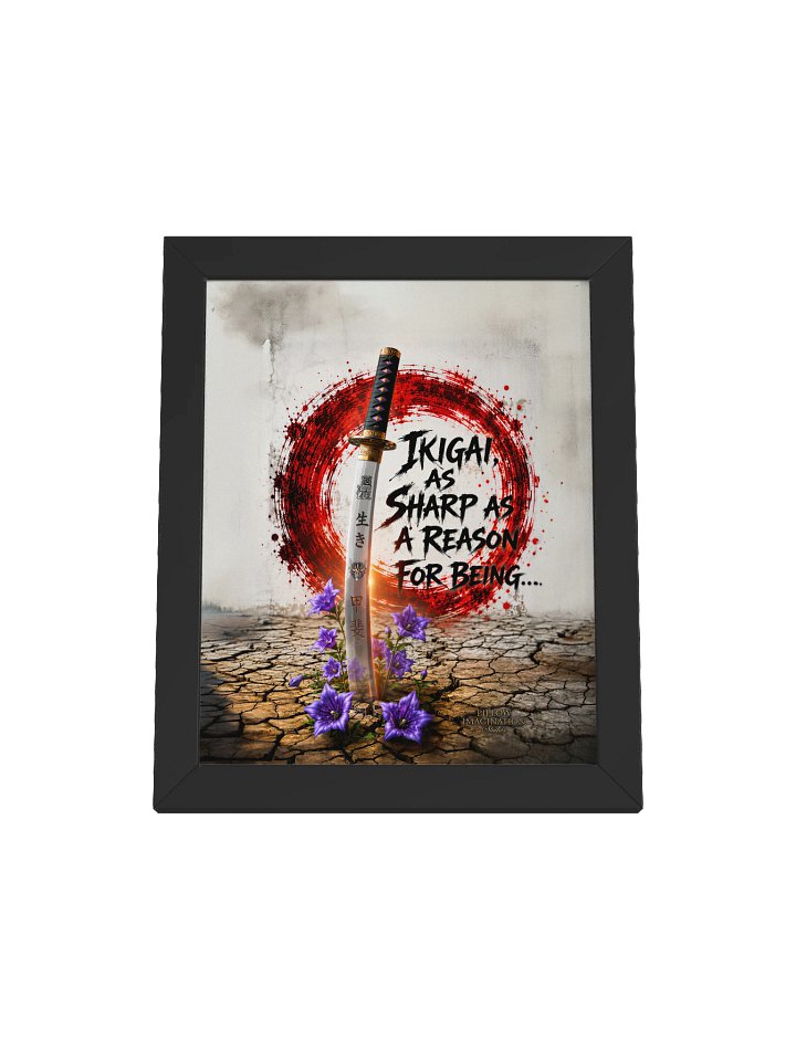 Ikigai — Framed Print product image (1)