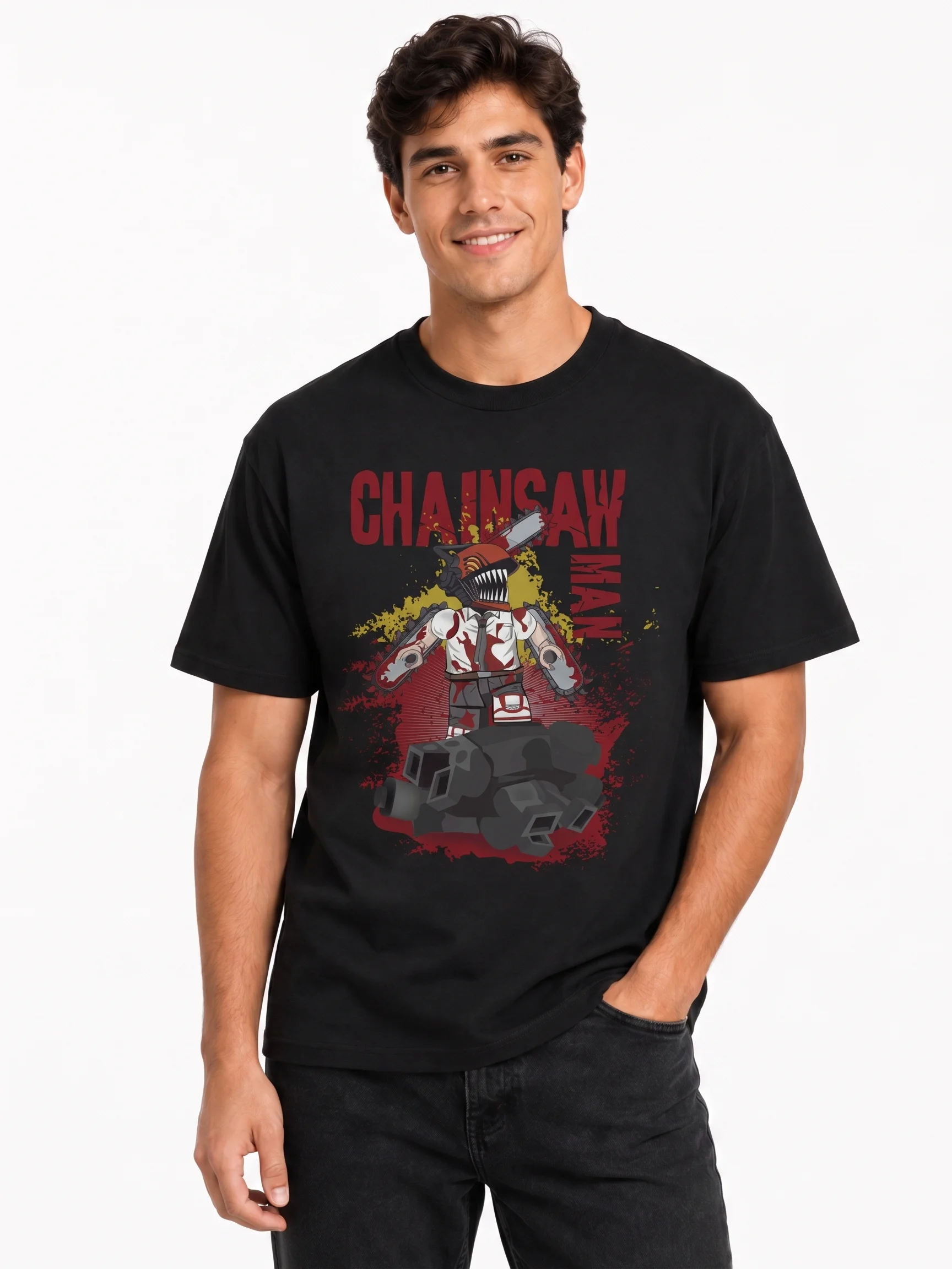 Lego-Style Devil Fury Premium T-Shirt product image (1)