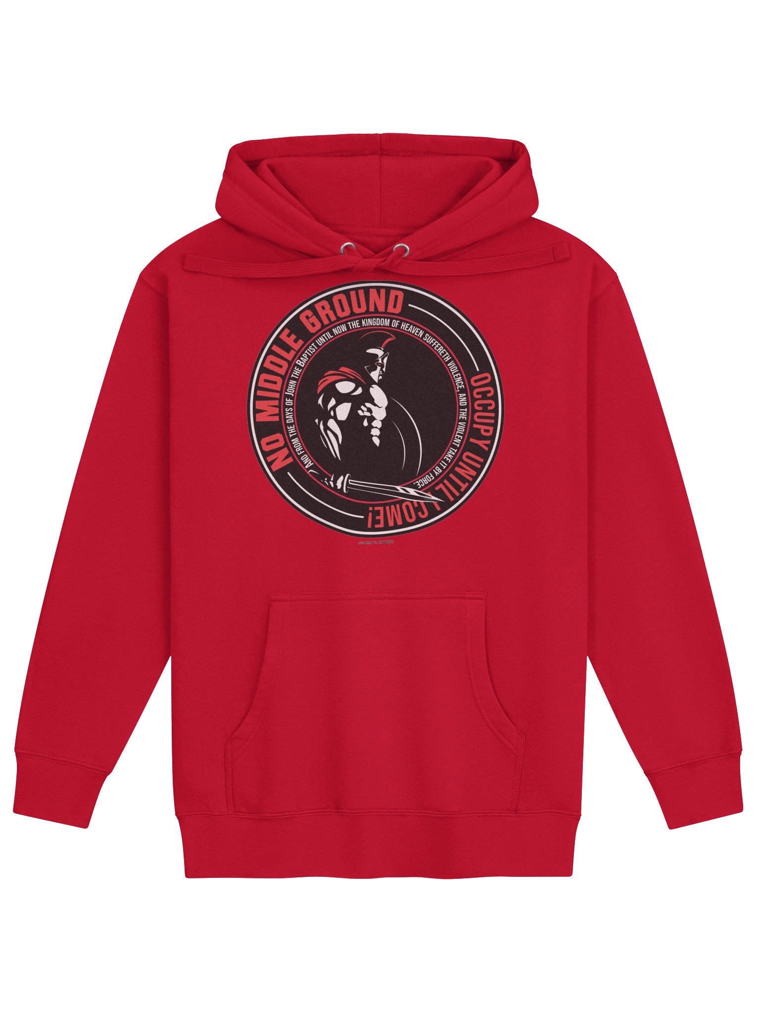 No Middle Ground, Rnd Hoodie product image (6)