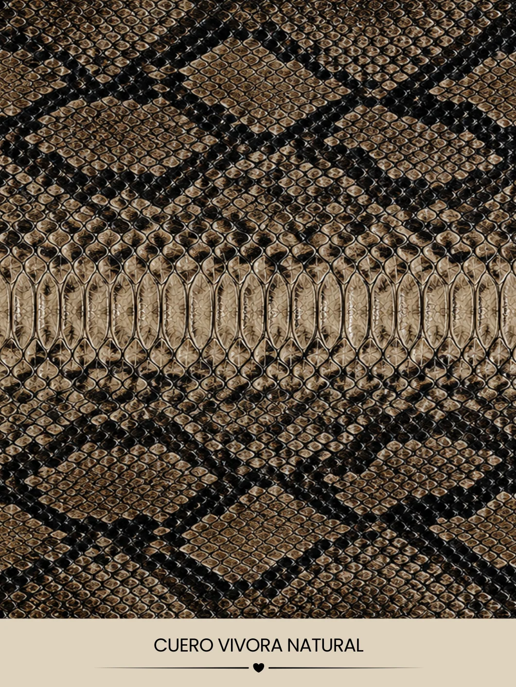 CUERO VÍBORA NATURAL product image (1)
