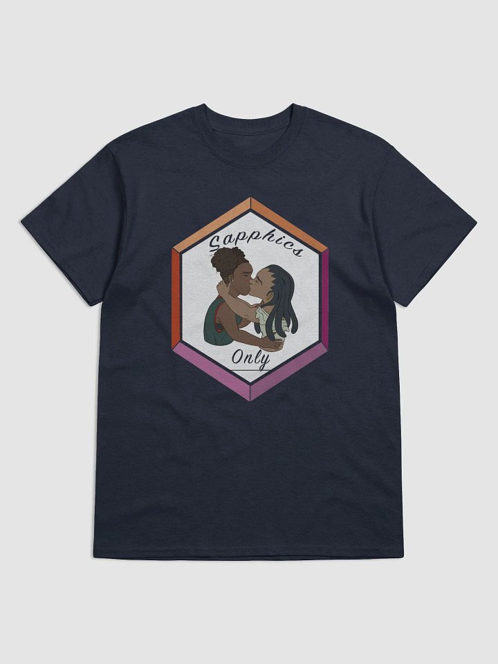 06 Sapphics Only Cotton Tee product image (5)