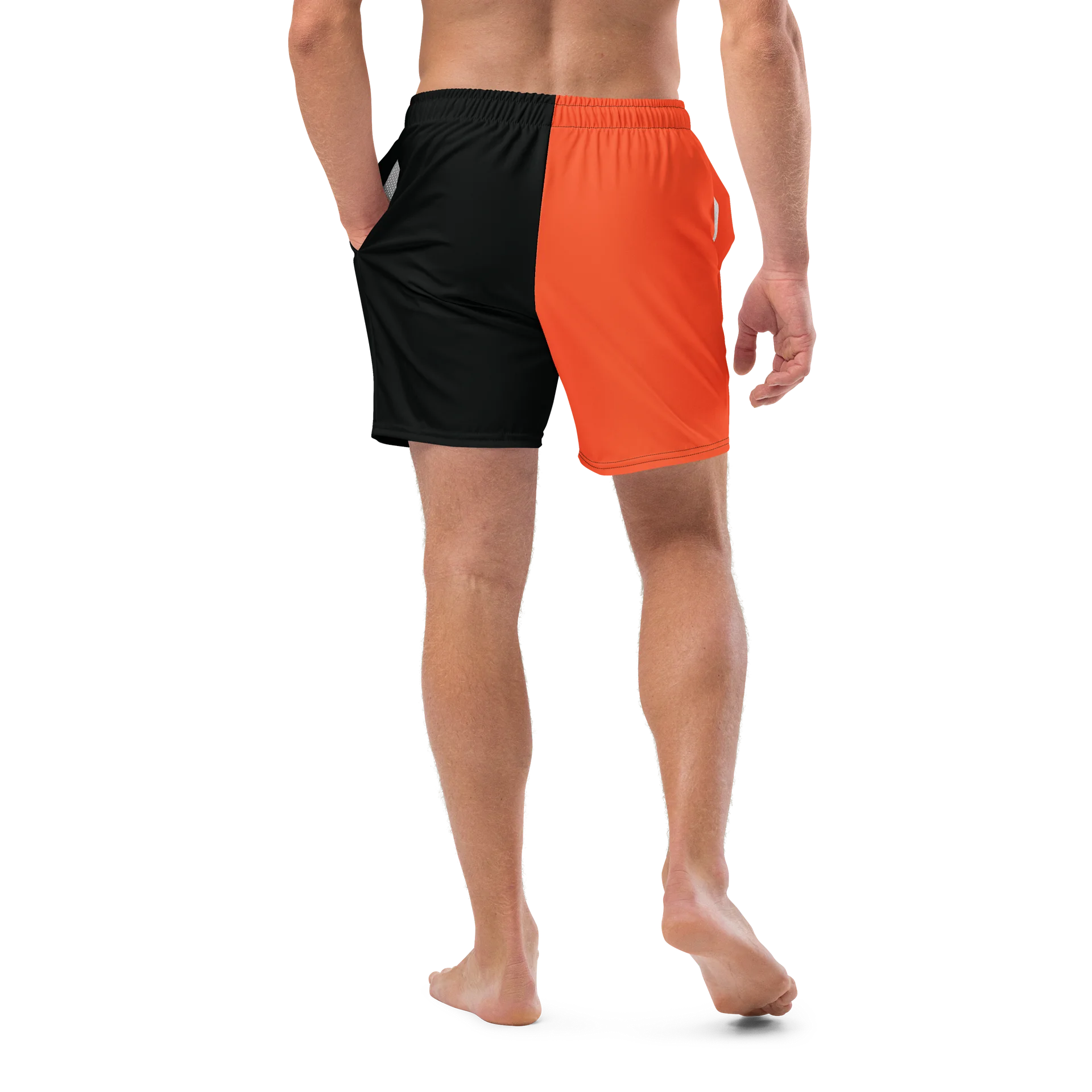 DANGER! - Black/Orange Swim Trunks product image (10)