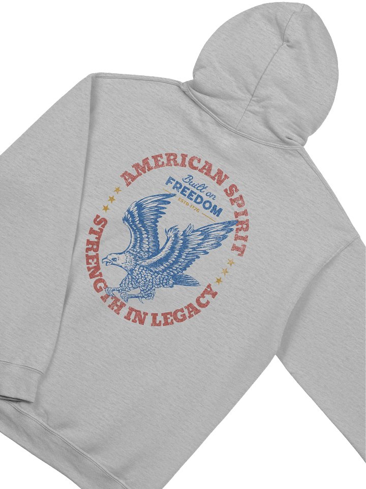 American Spirit Hoodie | Patriotic Eagle Freedom Sweatshirt product image (1)