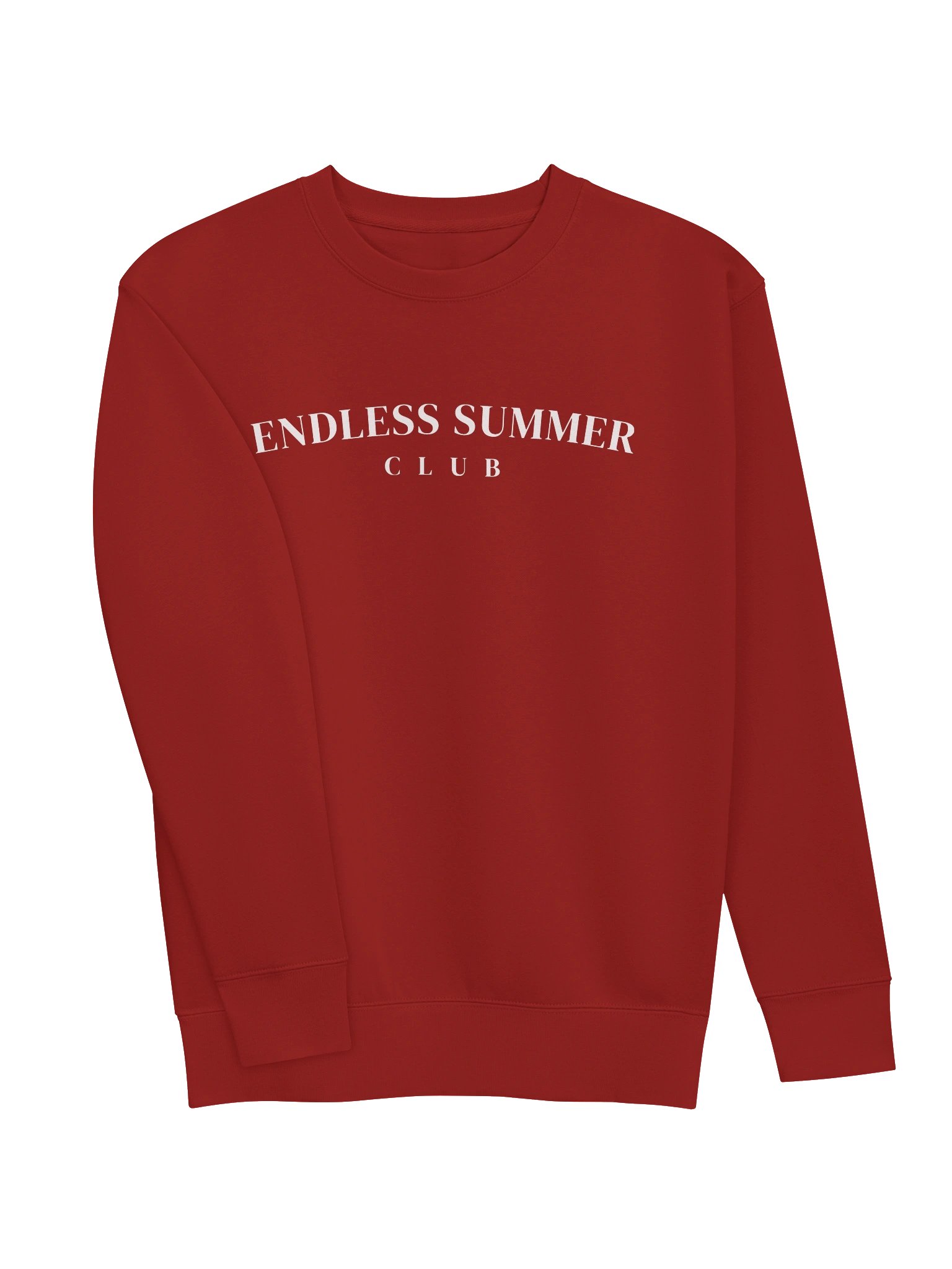 Endless Summer Club Arch Sweater Dark Red / Pink product image (3)