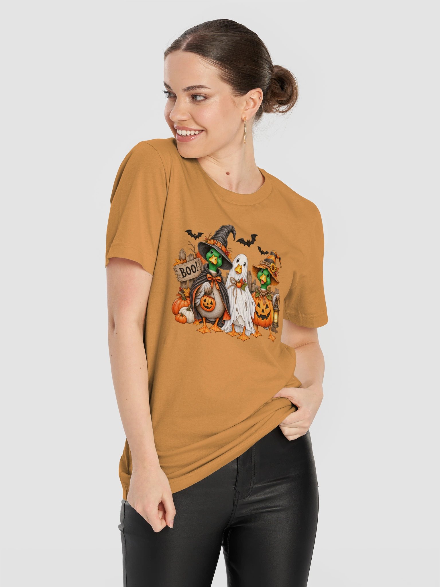 Cute Spooky Duck Costume | Tee Halloween Ducks T-Shirt product image (67)