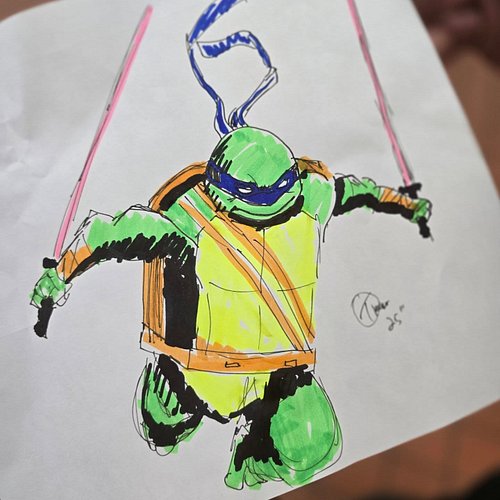 Meetings are for drawing  Turtles. #tmnt #art #doodle