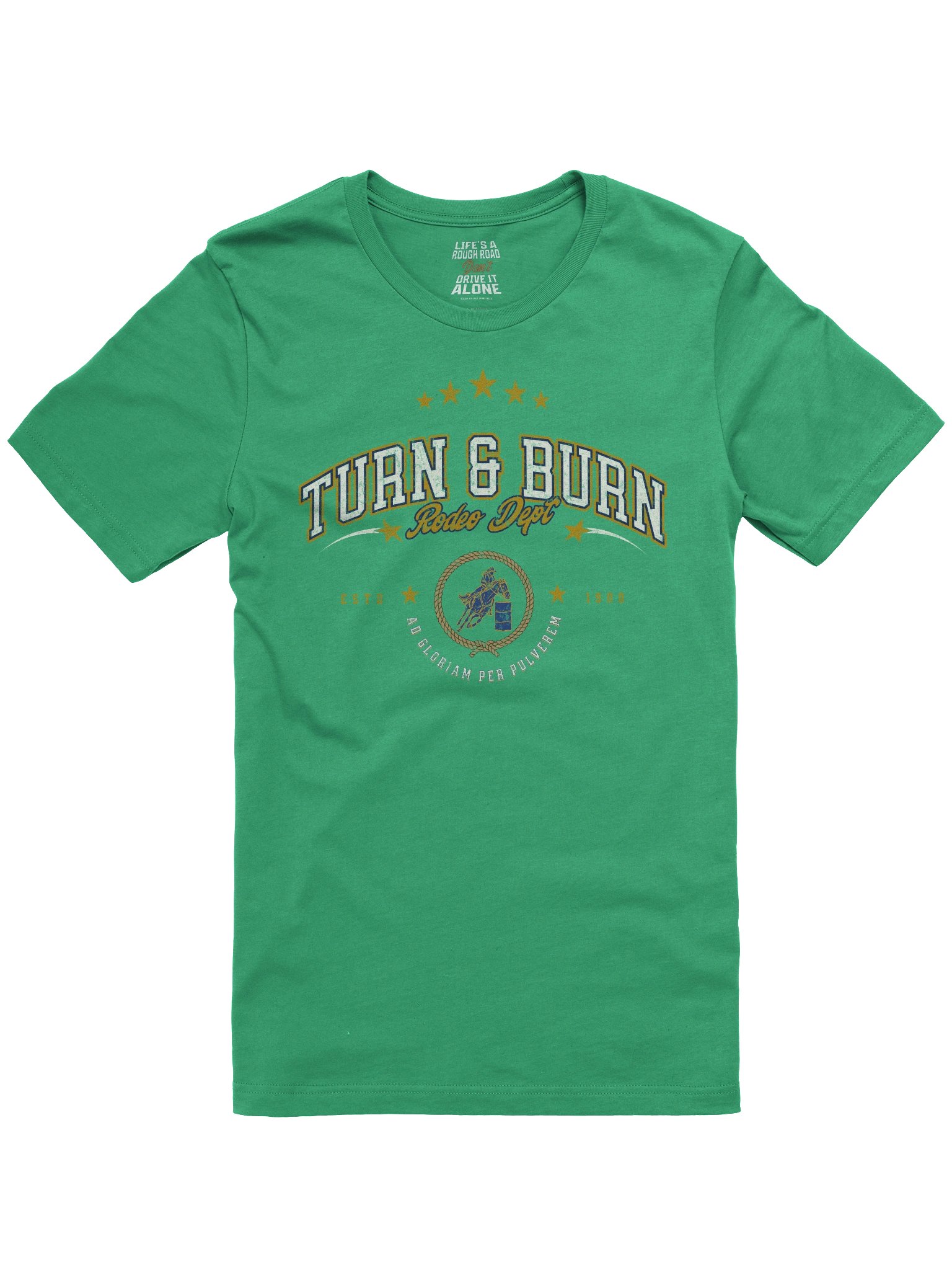 TURN & BURN – Rodeo Dept tee product image (1)