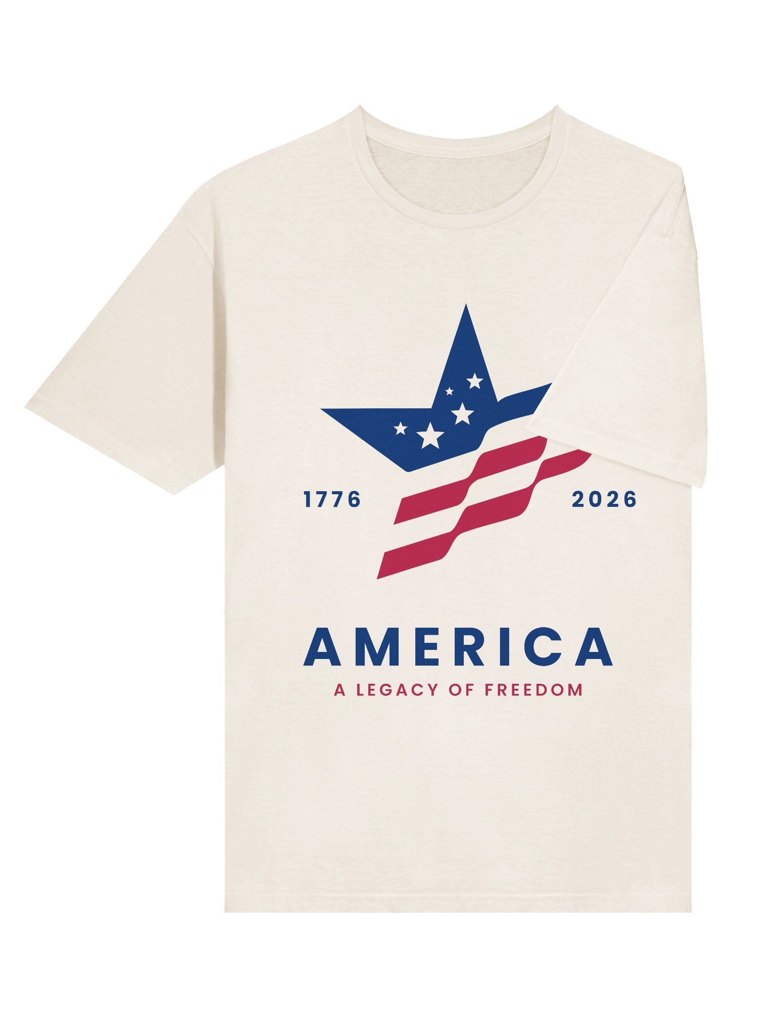 Stars and Stripes Unisex T-shirt product image (6)