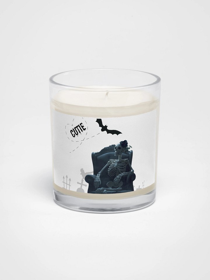 Gothic Skeleton Throne Candle product image (1)