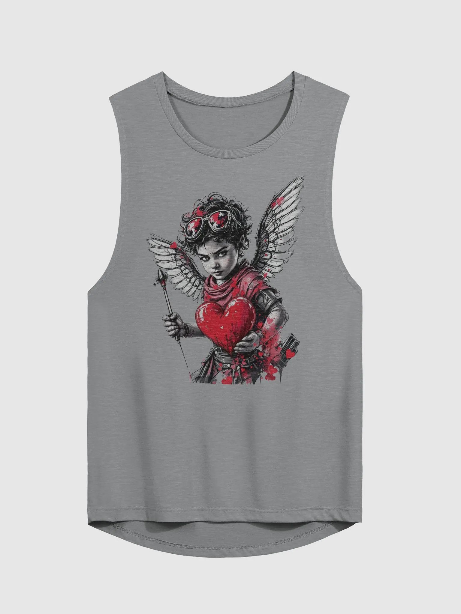 Heart-Strung Angel Wing Muscle Tank product image (5)