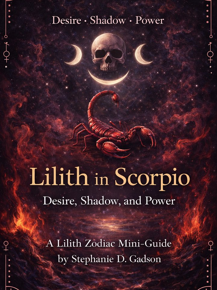 Lilith in Scorpio — Desire, Shadow & Power product image (1)