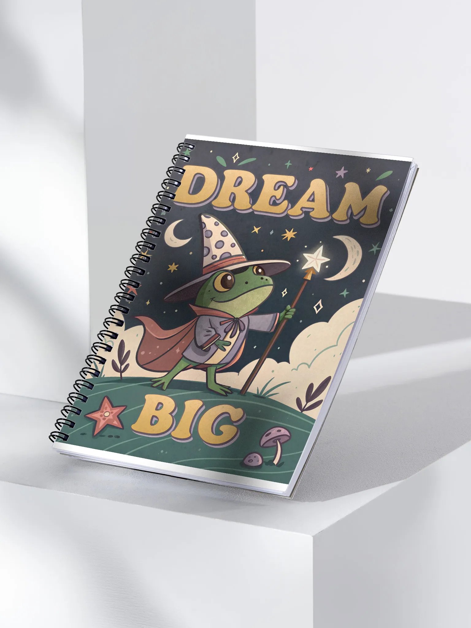 Wizard Frog Spiral Notebook product image (3)