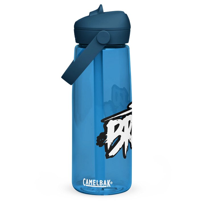 Graffiti-Style DJ BRADY Flip Straw Water Bottle product image (1)