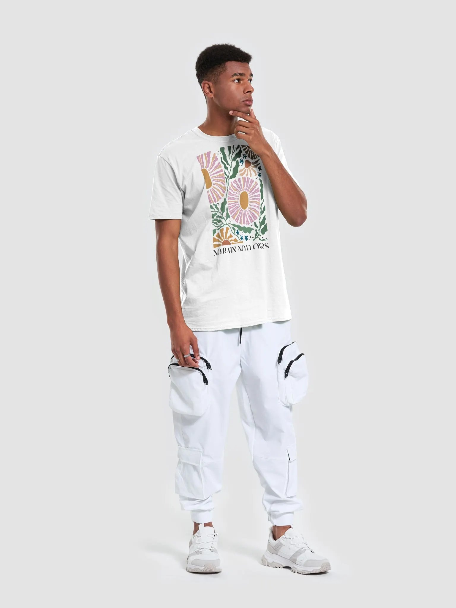 SOURIRE NOU FLOWER Unisex T-Shirt product image (3)