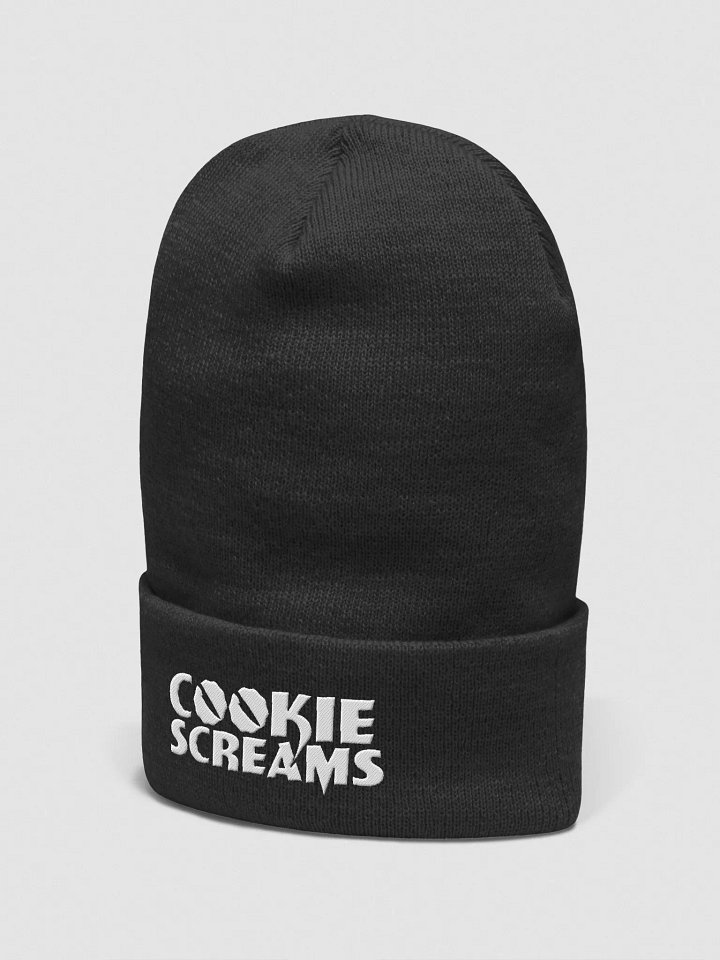 Cookie Screams logo beanie product image (2)