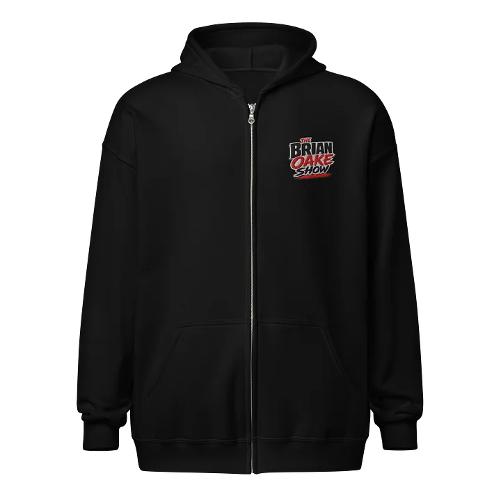 Brian Oake Show - Embroidered Zip Up Hoodie product image (2)