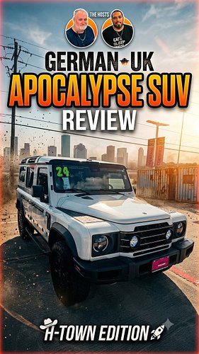In today’s video myself and @stitchbee6.4l take the INEOS Grenadier the BMW B58 Powered UK inspired SUV for the Apocalypse