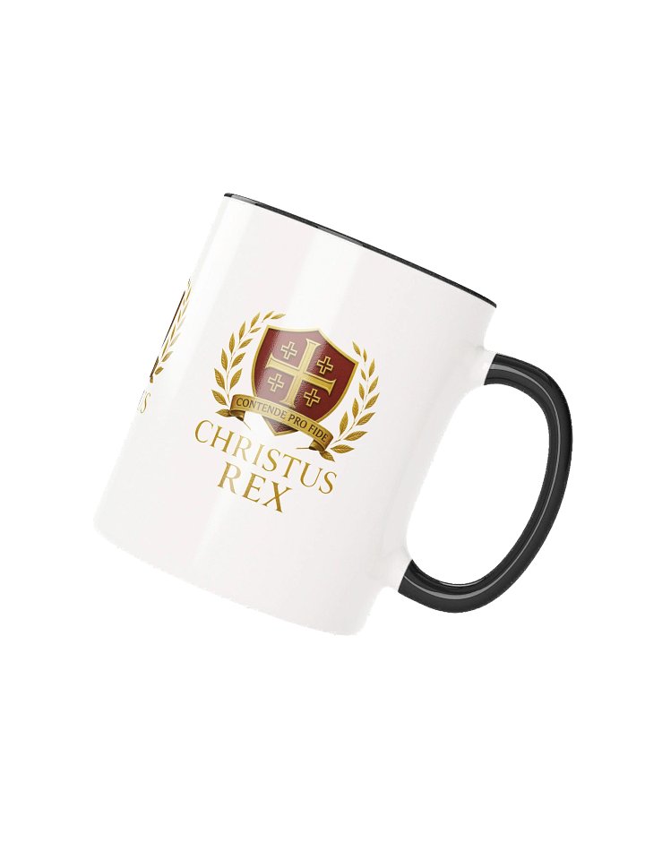 Christus Rex Shield mug product image (12)