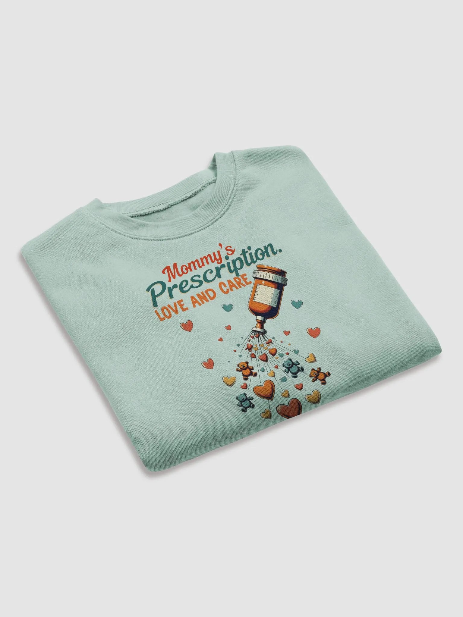 mommy Love and Care Prescription Crop Sweatshirt product image (19)