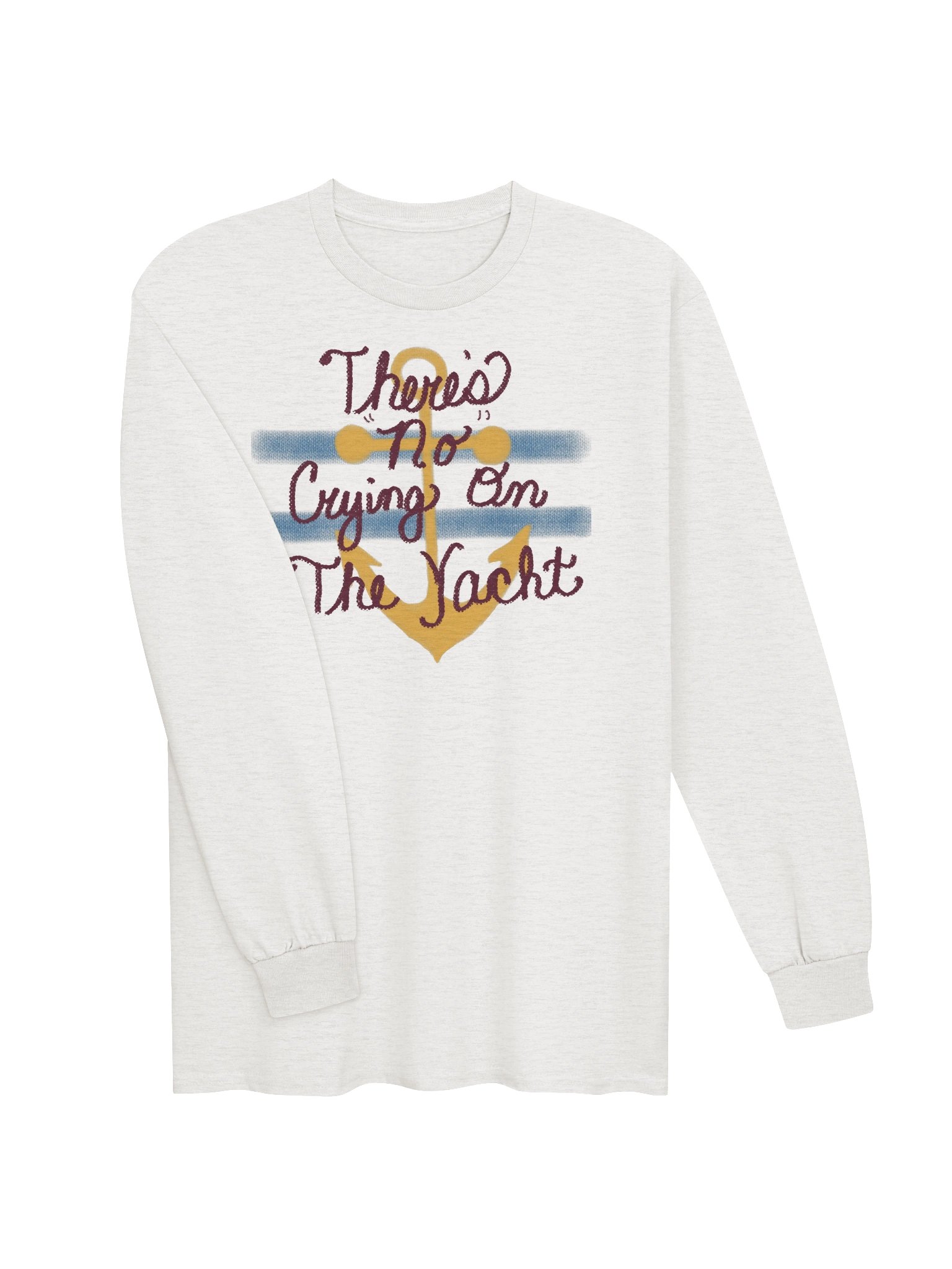 Theres NO Crying on the Yacht Unisex Long Sleeve product image (2)