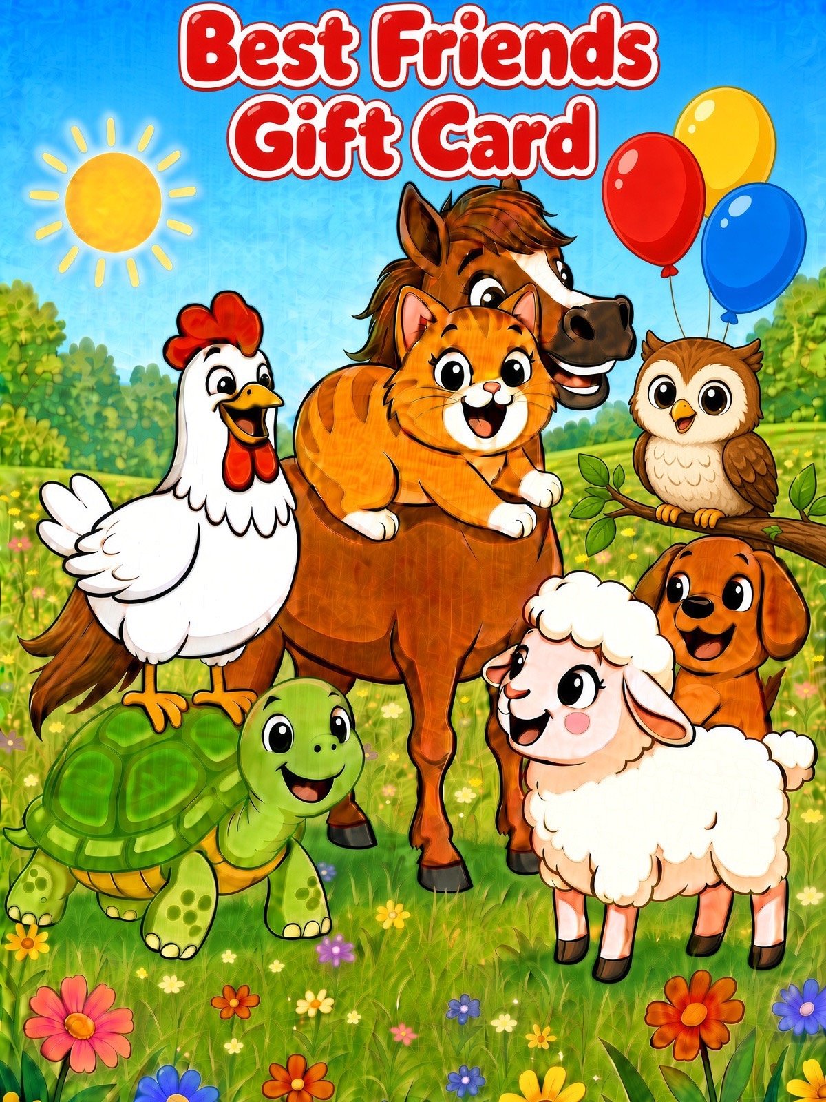 Best Friends Nursery Rhymes Gift Card product image (1)