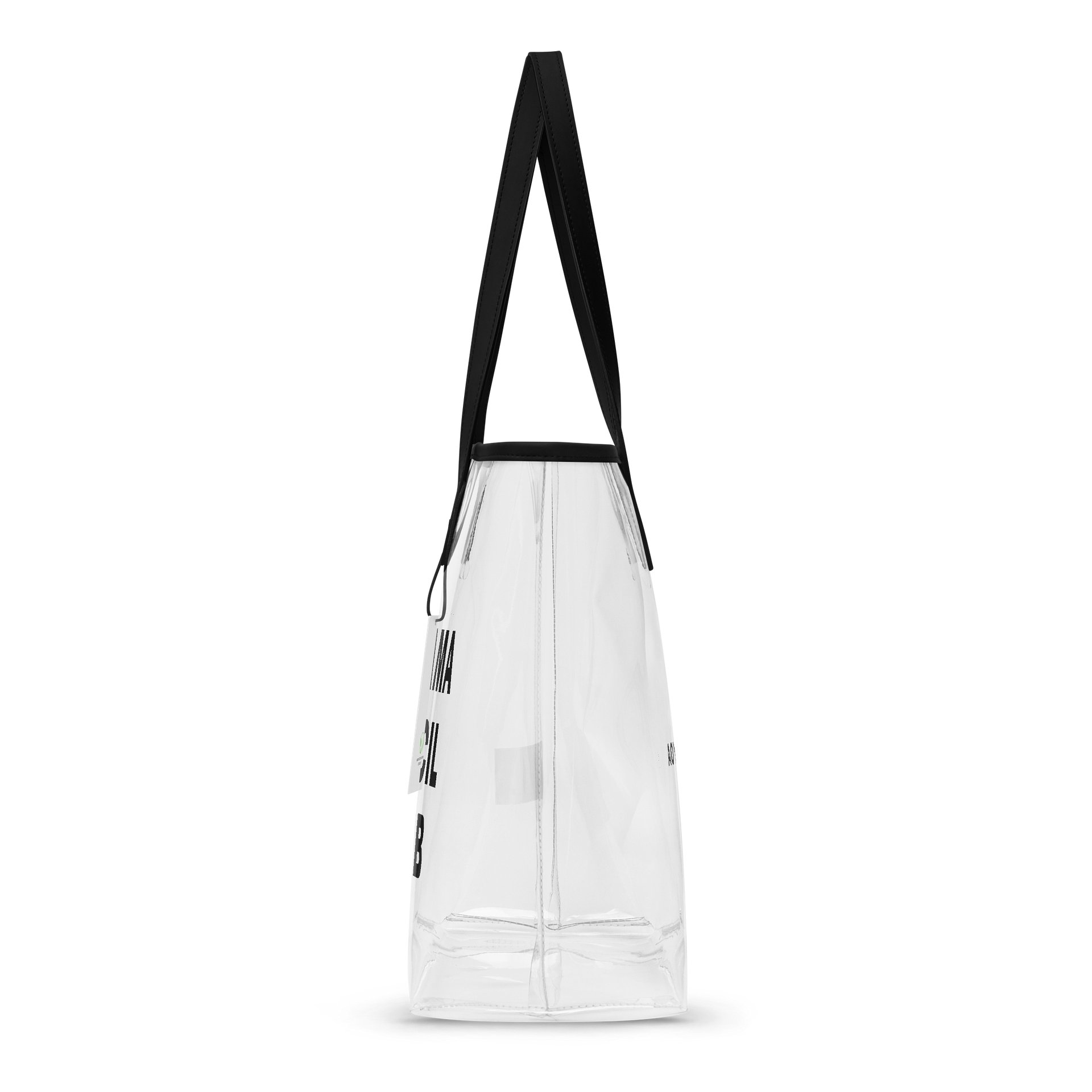 Clear Tote Bag - Black Logo product image (4)