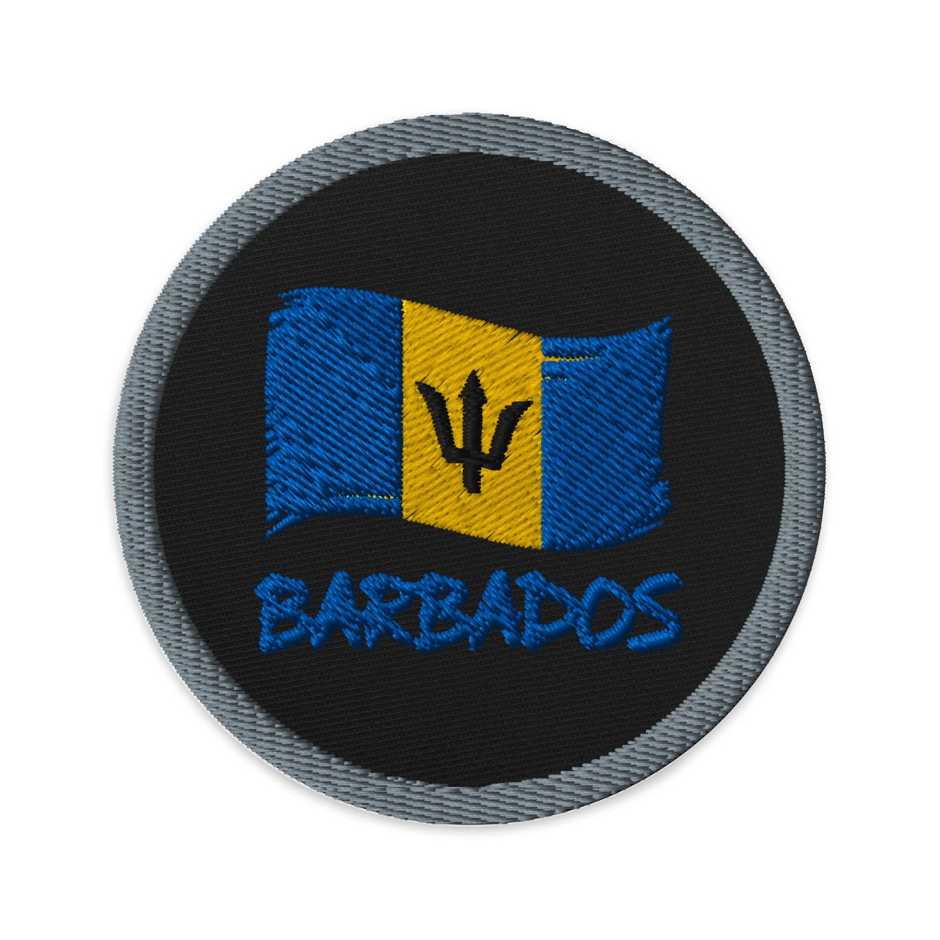Barbados Flag Embroidered Patch product image (1)