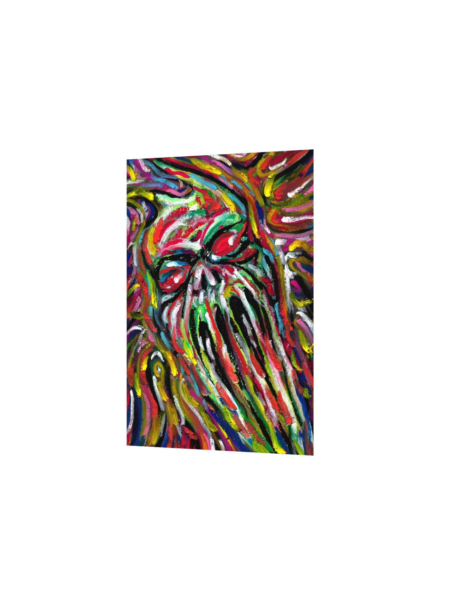 Wraith - Print of Original Oil Pastel Artwork product image (4)