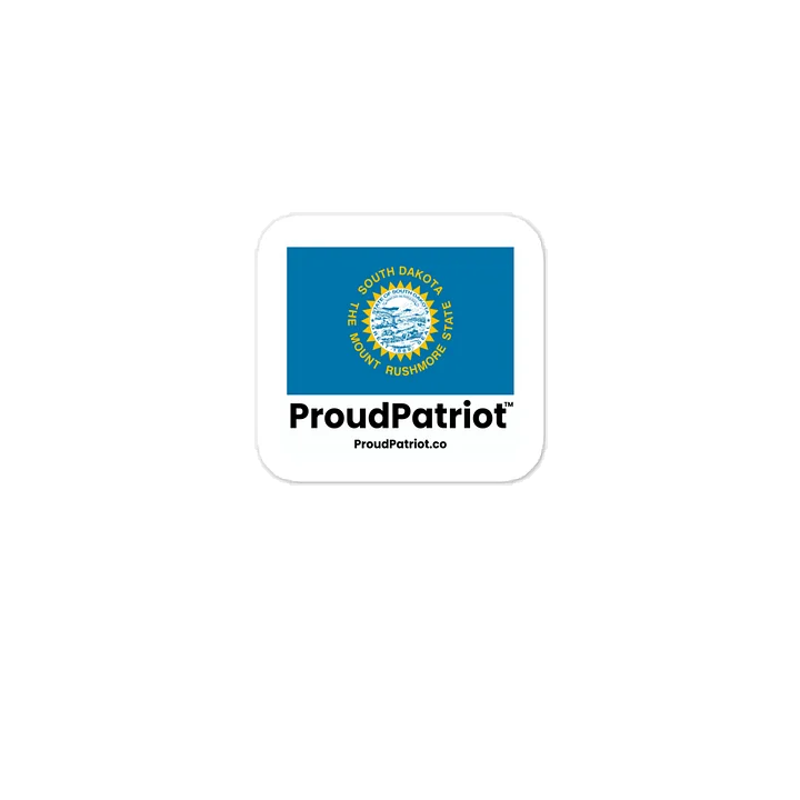 South Dakota State Flag Vinyl Sticker product image (1)