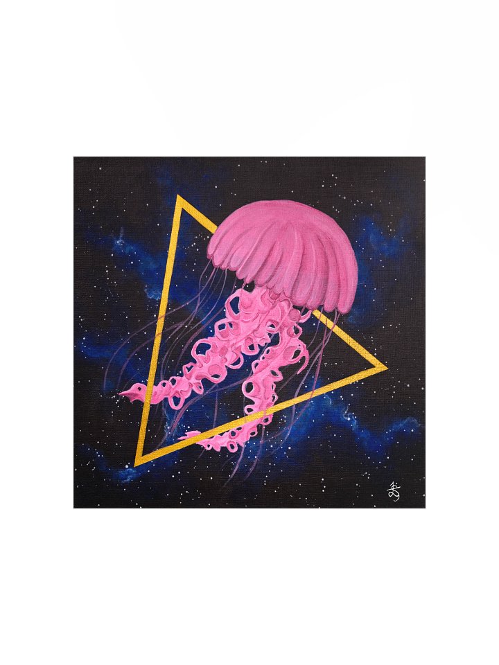 Jellyfish in Space Original Art Print product image (1)
