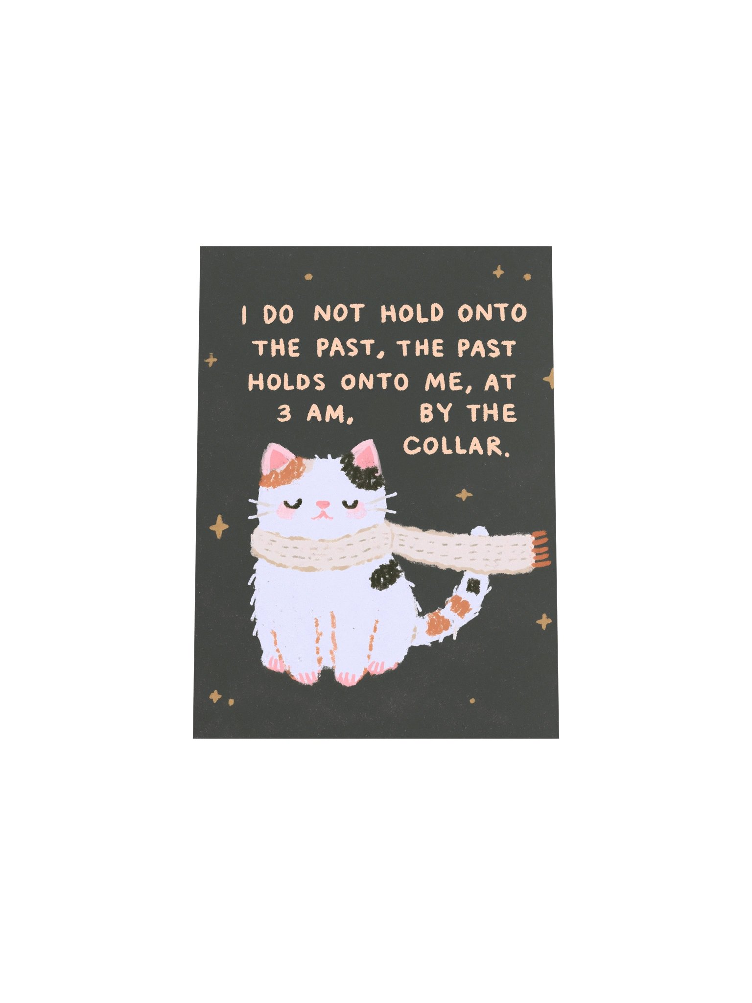 3 AM Cat Quote Poster product image (28)